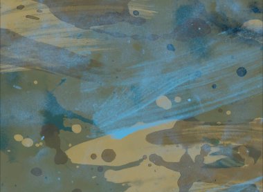 Metin için yeri olan boya lekeleriyle soyut arkaplan