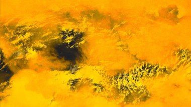 Metin için yeri olan boya lekeleriyle soyut arkaplan