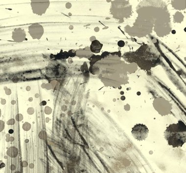 grunge desensoyut suluboya darbeleri ve lekeleri