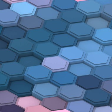 3 boyutlu illüstrasyon. Web modern fon. Renkli desen. Soyut geometrik şekiller. arkaplan.