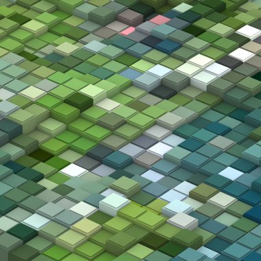 3 boyutlu illüstrasyon. Web modern fon. Renkli desen. Soyut geometrik şekiller. arkaplan.