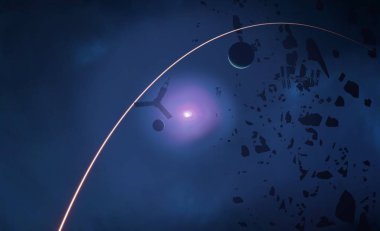 parlaklık ile karanlık alan soyut duvar kağıdı