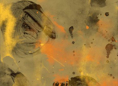 grunge desensoyut suluboya darbeleri ve lekeleri