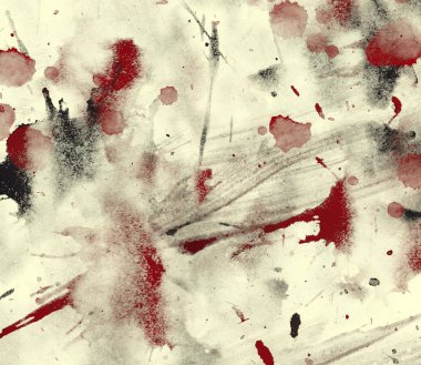 grunge desensoyut suluboya darbeleri ve lekeleri