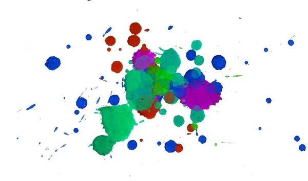 Streszczenie Kolorowe Tło Kroplami — Zdjęcie stockowe