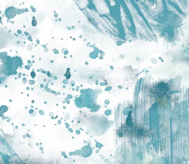 grunge desensoyut suluboya darbeleri ve lekeleri