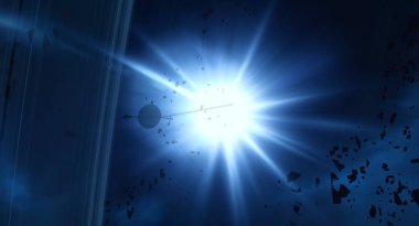 parlaklık ile renkli soyut arka plan