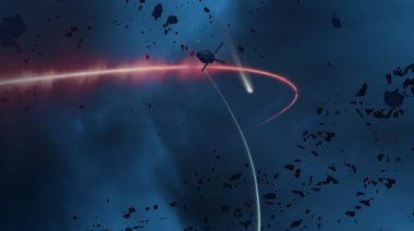 parlaklık ile renkli soyut gökyüzü arka plan