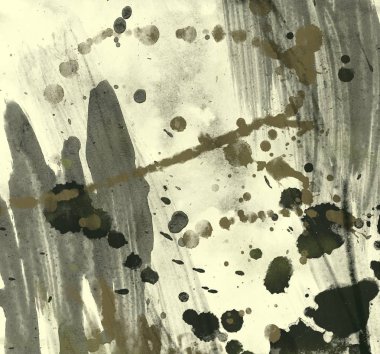 metin için alan ile arka planda soyut renkli lekeler