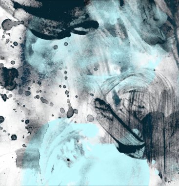 grunge desensoyut suluboya darbeleri ve lekeleri