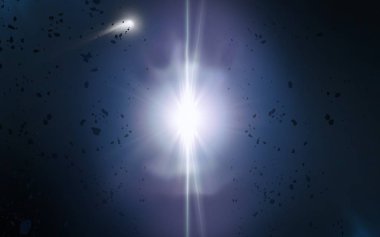 Soyut alan koyu arka plan  