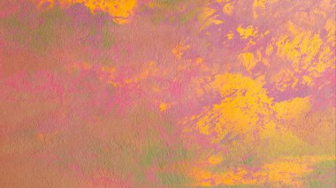 Metin için yeri olan boya lekeleriyle soyut arkaplan