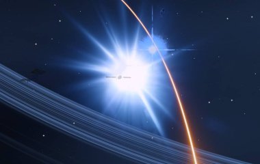 parlaklık ile renkli soyut gökyüzü arka plan