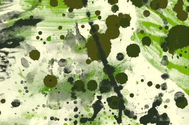 metin için alan ile arka planda soyut renkli lekeler