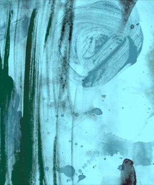 grunge desensoyut suluboya darbeleri ve lekeleri