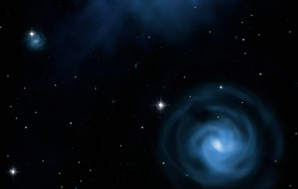 Σύμπαν Γέμισε Αστέρια Και Βενζίνη Μακρινός Κόσμος Εικόνα — Φωτογραφία Αρχείου