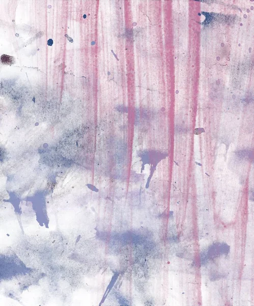 Absztrakt Akvarell Körvonalak Foltok Grunge Minta — Stock Fotó