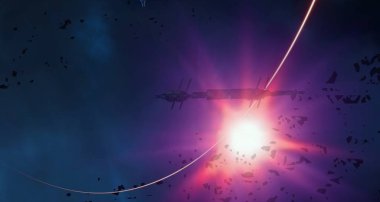 yıldız ile güzel kozmos astronomi arka plan