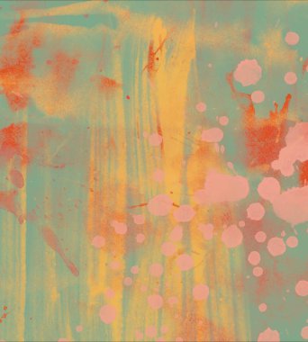 grunge desensoyut suluboya darbeleri ve lekeleri