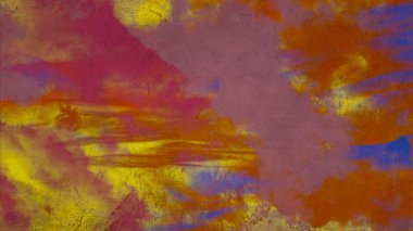 Metin için yeri olan boya lekeleriyle soyut arkaplan