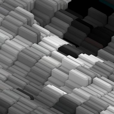 3 boyutlu illüstrasyon. Web modern fon. Renkli desen. Soyut geometrik şekiller. arkaplan.