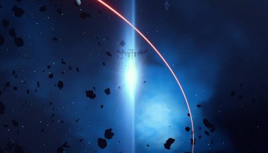 Soyut alan koyu arka plan  