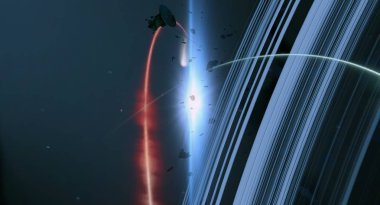 parlaklık ile renkli soyut gökyüzü arka plan