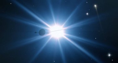 parlaklık ile renkli soyut gökyüzü arka plan