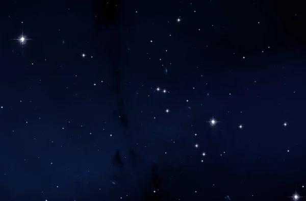 Schönen Kosmos Astronomie Hintergrund Mit Sternen — Stockfoto