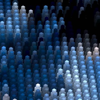 3 boyutlu illüstrasyon. Web modern fon. Renkli desen. Soyut geometrik şekiller. arkaplan.