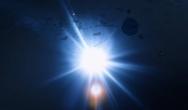 kozmos astronomi arka plan, evren