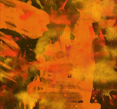 grunge desensoyut suluboya darbeleri ve lekeleri