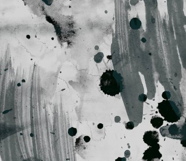 grunge desensoyut suluboya darbeleri ve lekeleri