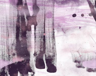 Metin için yeri olan boya lekeleriyle soyut arkaplan