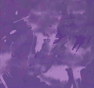 grunge soyut suluboya darbeleri ve boya fırçaları deseni