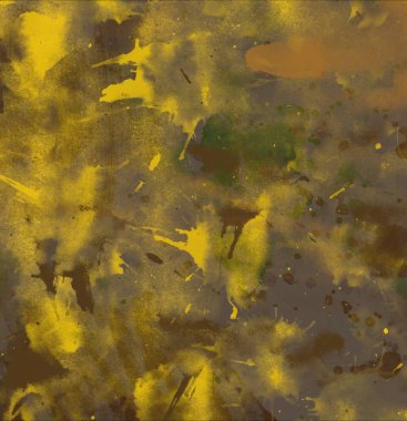 suluboya darbeleri ve soyut desenli grunge arka plan