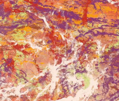 Arkaplanda soyut renkli lekeler