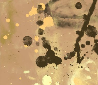 Metin için alanı olan soyut suluboya arkaplanı