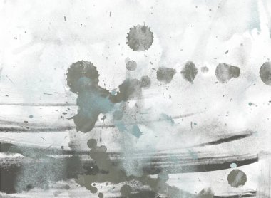 Metin için alanı olan soyut suluboya arkaplanı