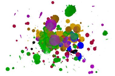 damla ile soyut renkli arka plan