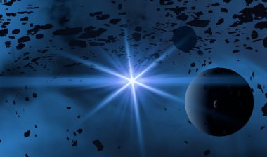 Soyut alan koyu arka plan  