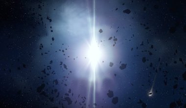 Soyut alan koyu arka plan  