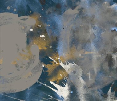 Metin için alanı olan soyut suluboya arkaplanı