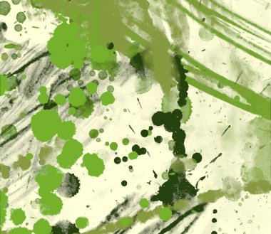 suluboya darbeleri ve soyut desenli grunge arka plan