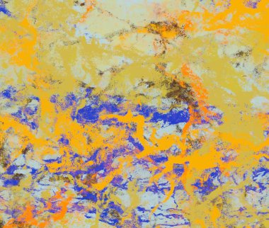 terk edilmiş renkli yapı, grungy antik beton arka plan