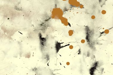 boya damlaları ile suluboya arka plan 