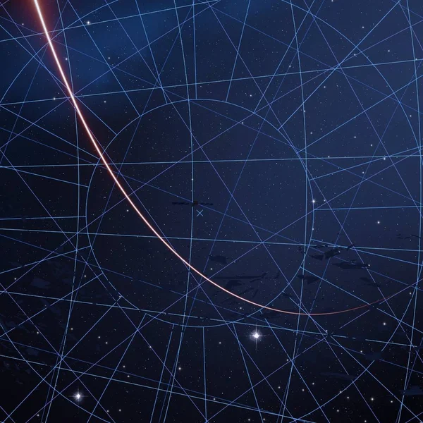 Kosmos Astronomie Hintergrund Universum — Stockfoto