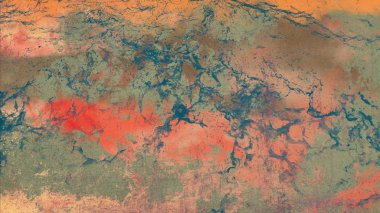 Metin için yeri olan boya lekeleriyle soyut arkaplan