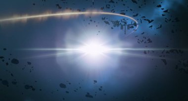 parlaklık ile karanlık alan soyut duvar kağıdı