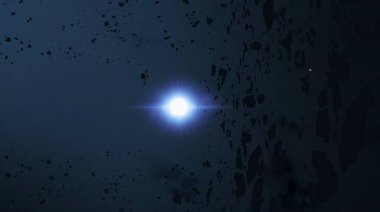 parlaklık ile renkli soyut gökyüzü arka plan